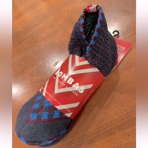 Bombas Gripper Slipper with Sherpa Lining - Midnight Size M